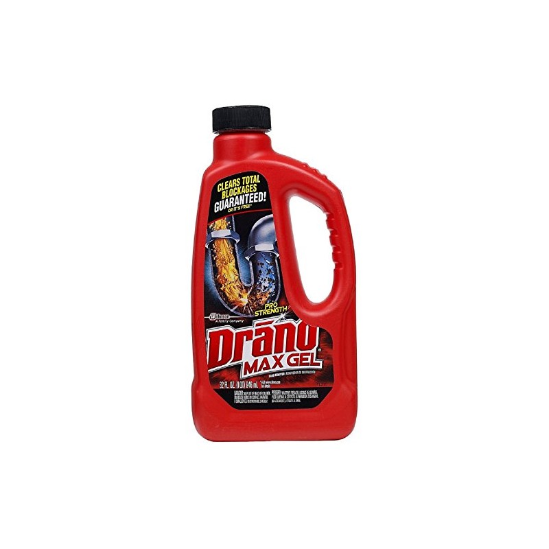 Drano Max Gel Clog Remover 32 Oz - Pack of