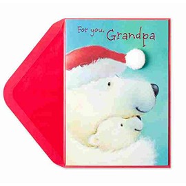For You, Grandpa -Christmas Card With Polar Bear