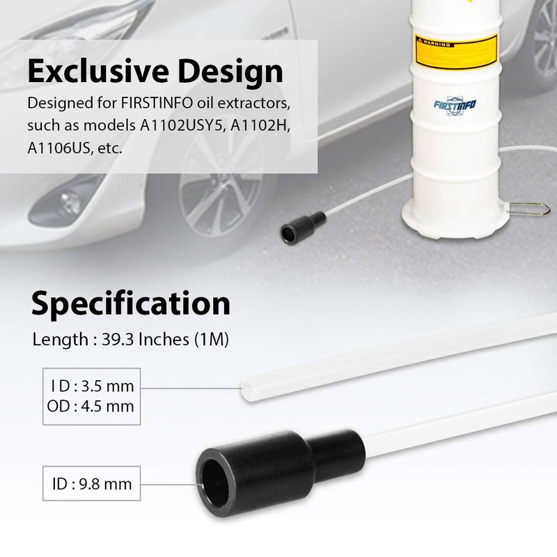 FIRSTINFO A1104A Dia. 3.5 x 4.5 mm Nylon Tube Oil