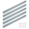 HonGien 5 Pack Grey Kitchen Drawer Handles, Long Cupboard Handles,