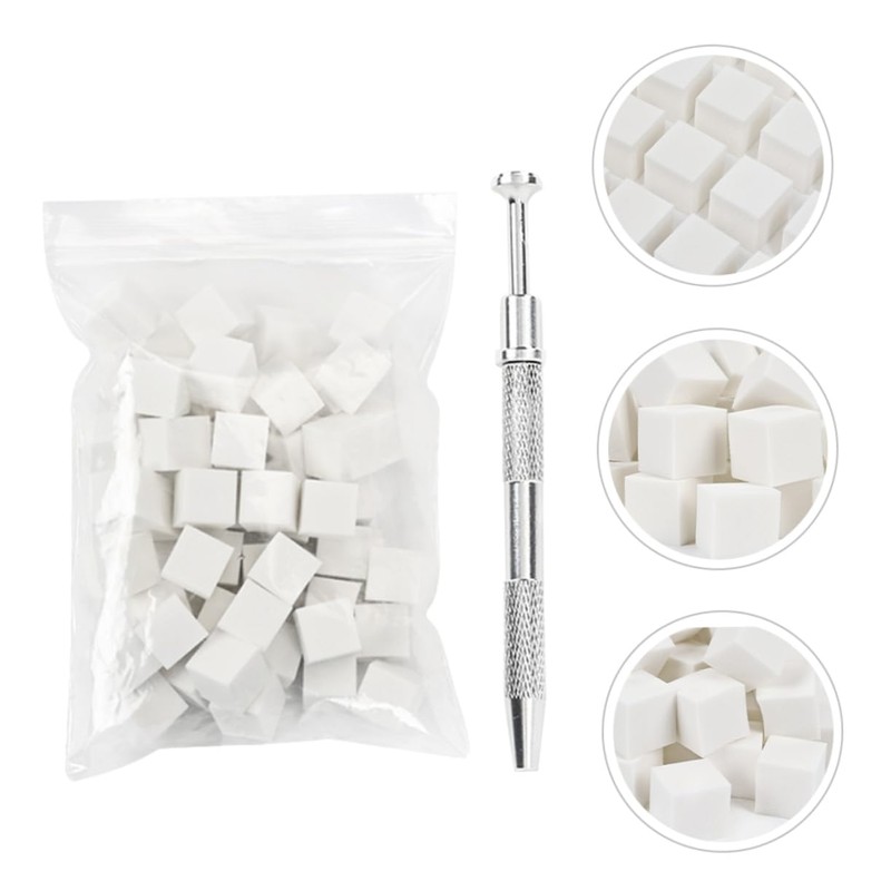 FOMIYES 1 Set Nail Sponge Grabber Nail Art Tools French