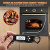 TYC Termómetro Digital de Carne Cocina, termómetro apto para horno