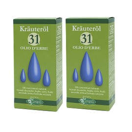 Olio 31 Krauterol 2 Confezioni da 100ml Sangalli