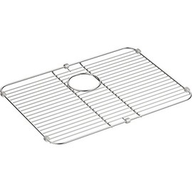 KOHLER Sink Rack for K-6584, K-3325-NA, K-3332-NA Undertone, and K-3325-HCF Undertone Preserve Sinks, Stainless Steel,