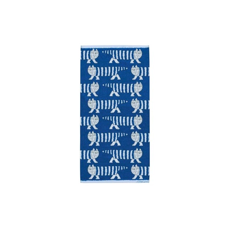 Marushin 8805000500 Lisa Larson Bath Towel, Approx. 23.6 x 47.2