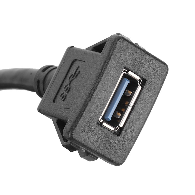 USB 3.0 Dashboard Adapter Line Car Motorcycle Single Port Audio