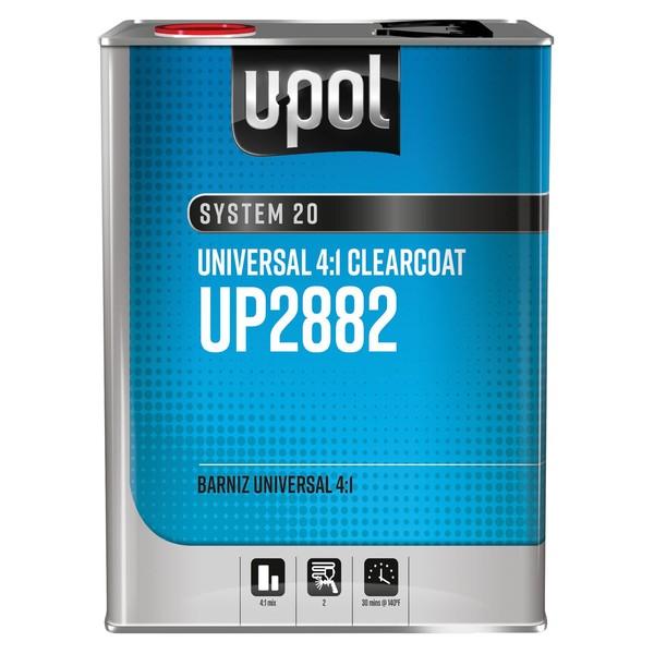 National Rule Clearcoats: 4:1 Universal Clearcoat, Clear, 8lbs
