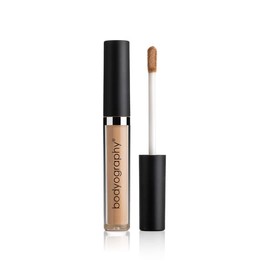 Bodyography Skin Slip Full Coverage Concealer - Flexible Comfort, Flawless Finish - Lightweight for all Day Wear Skin Hydration - Infused Vitamin E and Glycerin (Neutral Medium)