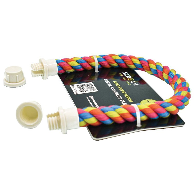 Scream Bird Rope Perch 1.6x38cm