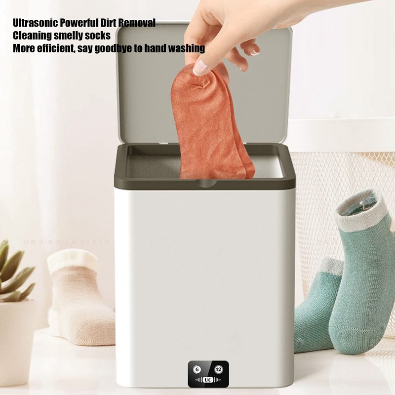 Natudeco 4.5L Mini Washing Machine USB Portable Bucket Washing Machine
