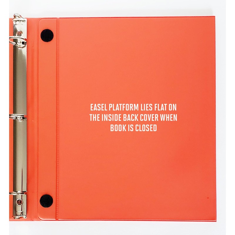 Easel Ring Binders - Flip Over The top Style Platform
