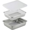 Shimomura 46964 Square Bowl Colander Set, Wide and Deep Type,