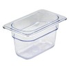CAMBRO(キャンブロ) フードパン 94CW 1/9×100㎜ クリアー ポリカーボネイト アメリカ AHC13731A