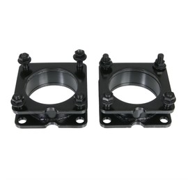 RockTrix Front Leveling Kit - 1.5 inch Lift - Compatible with 2001-2012 Ford Escape, 2000-2012 Mazda Tribute, 2004-2012 Mercury Mariner - Black Steel Spacer