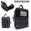 STOLCA Universal Tactical Vehicle Seat Back Organizer Bag Tactical Molle
