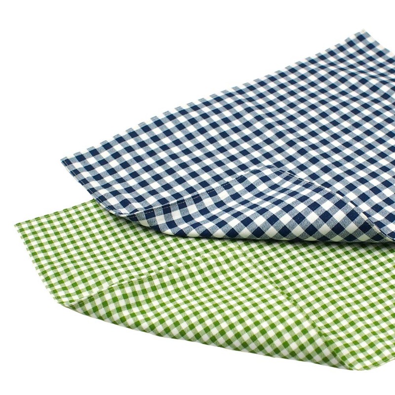 namioto haf102104 Placemat, Navy & Green Check