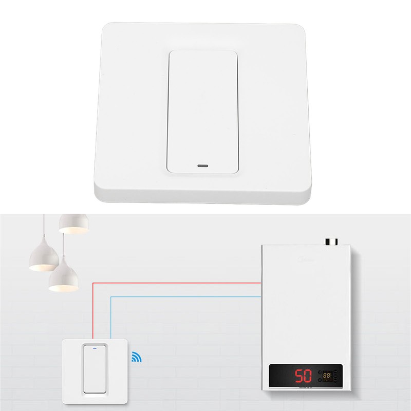 Water Heater Switch WIFI APP Voice Control Timing Intelligent Touch