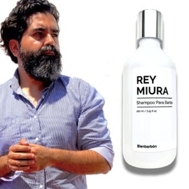 Rey Miura - Shampoo Para Barba | Limpieza y Crecimiento Natural | Bienbarbón