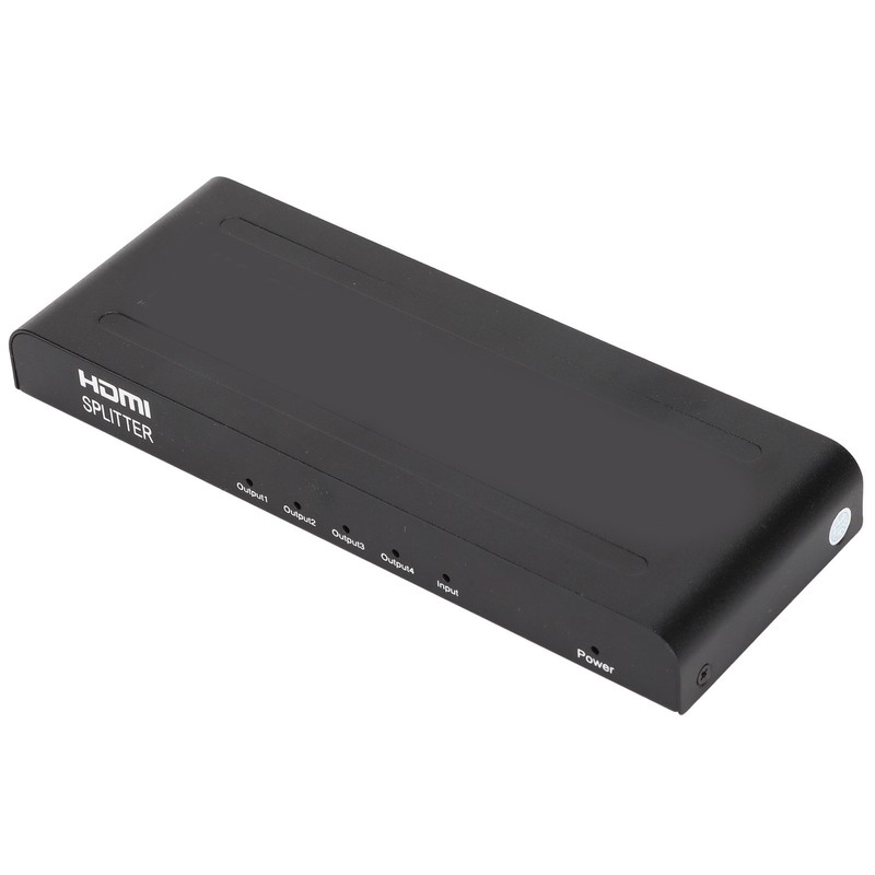 1x4 HD Multimedia Interface Splitter 4K 60hz 4 Port HD