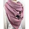 Double Stitched Muslin XXL Triangular Scarf, Tuecherfee Wrap Scarf, Beautiful