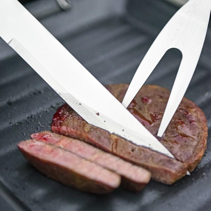 16Pcs Grilling Accessories Barbecue Grill Tools Set Stainless Steel Grilling