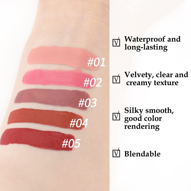 Boobeen Liquid Blush Velvet Cream Blush Makeup Matte Soft Gel