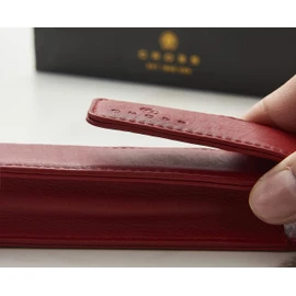 Cross Red Leather Single Pen Pouch