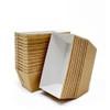 Bakery Direct 50 MINI LOAF Card Bake-in Disposable Paper Moulds
