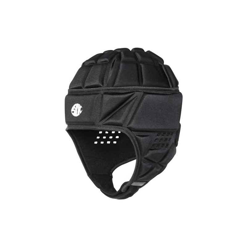 SPOX EB-8005 BK M Head Guard, Men's WORLD RUGBY Certified,