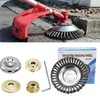 8 Inch Steel Wire Rotary Brush Cutter Trimmer Head Weed