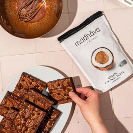 MADHAVA Organic Coconut Sugar 3 Lb. Bag (Pack of 1), Natural Sweetener