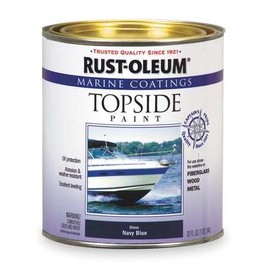 RUST-OLEUM 207006 Topside Paint,Black,Alkyd