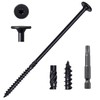 LIONMAX Structural Wood Lag Screws #14 x 6 Inch, 50-PCS,