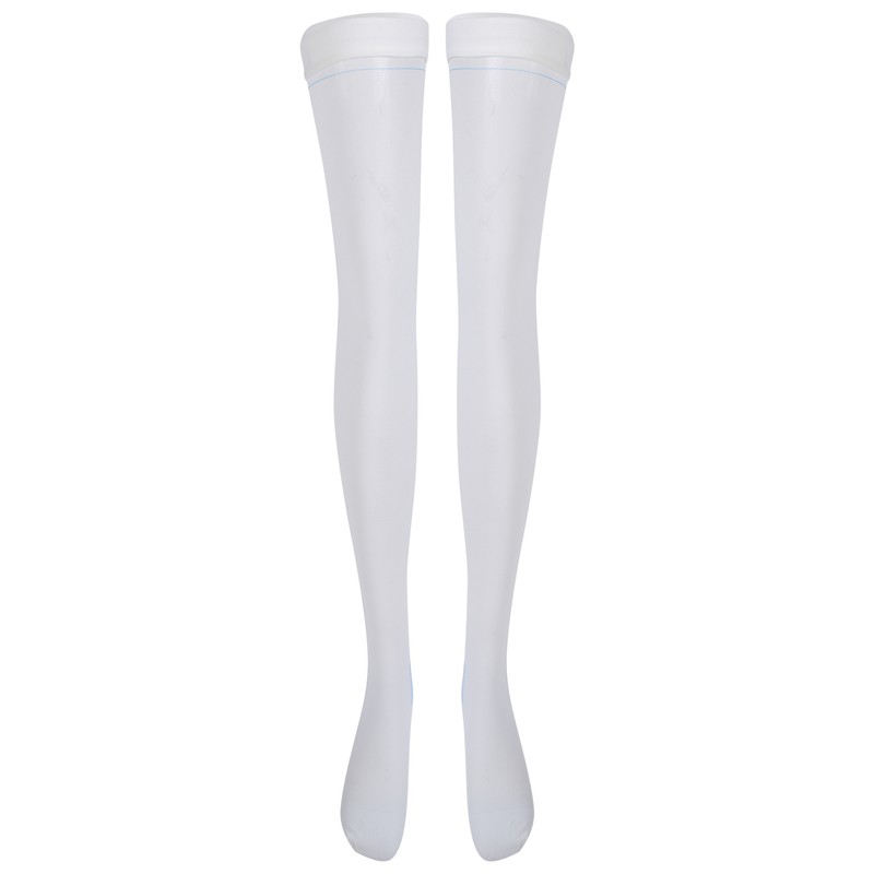Thigh Length Compression Stockings Prevent Varicose Veins Leg Fatigue Swelling