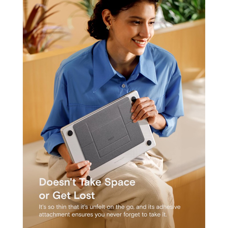 MOFT Laptop Stand for Desk, Adhesive MacBook Computer Stand with
