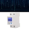 LCD Digital Energy Meter Single Phase 2P Electricity Usage Monitor