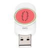 USB Flash Drive Innovative Watermelon Shape Portable Durable Stable Moistureproof