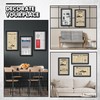 DoubleFill 6 Pcs 11x22 in Newspaper Frame with Mat Assorted