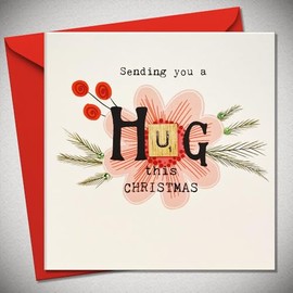 Bexy Boo - Christmas Card - Sending you Hugs at Christmas