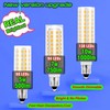 JDE11 Led Bulbs Dimmable, Replace 120V 75W Halogen Candelabra Bulbs,T3