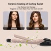 Pretfy Curling Tongs, 19mm Hair Curler Small Curling Iron Adjustable