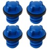 4pcs Cooler Plug for Y*TI, Blue Cooler Drain Plug Replacement