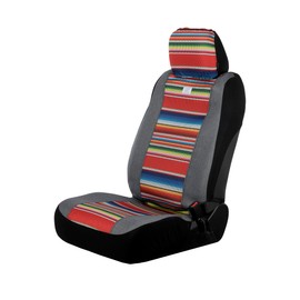 Hooey Low Back Seat Cover, Durable Bucket Seat Protection, Easy to Install Seat Covers for Car, Truck, Van, SUV, Rockstar (Serape Tijuana)