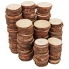 MANCHAP 200 PCS 2-2.4 inches Wood Slices, Unfinished Natural Round