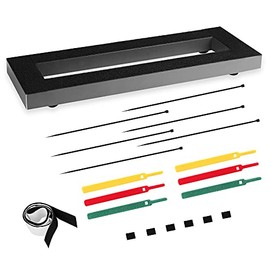 Mr.Power Pedalboard Made By Aluminium Alloy 15.7" x 5.1" Guitar Effect Pedal Board (Small Pedalboard)