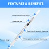 100 Pack 1ml Syringes with Needle, 27 G 0.5 Inch