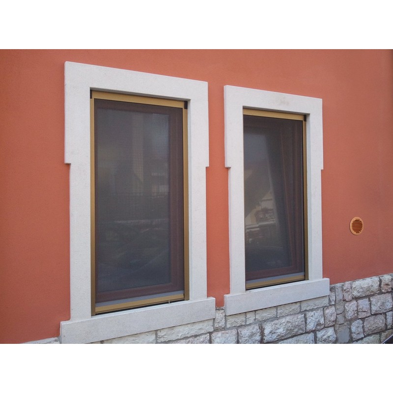 The gtr100r-y Ventilation Grill Round Recessed, Copper, 125 mm