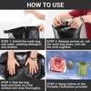 Wash Bag Camping & Retractable Washing Line - Durable Wash