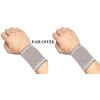 Advance Adjustable Elasticated Compressive Wrist Brace Support (Pair) Sports Wrap/Support