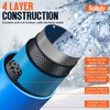 Scilulu 15FT Heated Water Hose for RV, Freeze Protection to